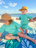 Coastal Breeze Knit Set-Seafoam