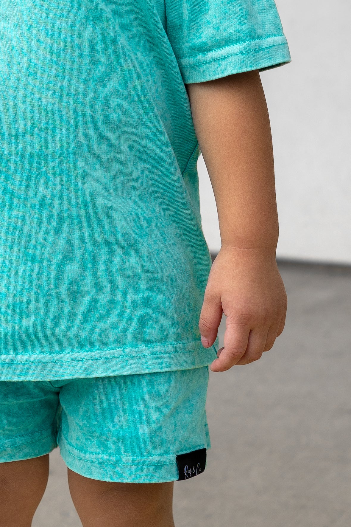 Miramar aqua acid wash set