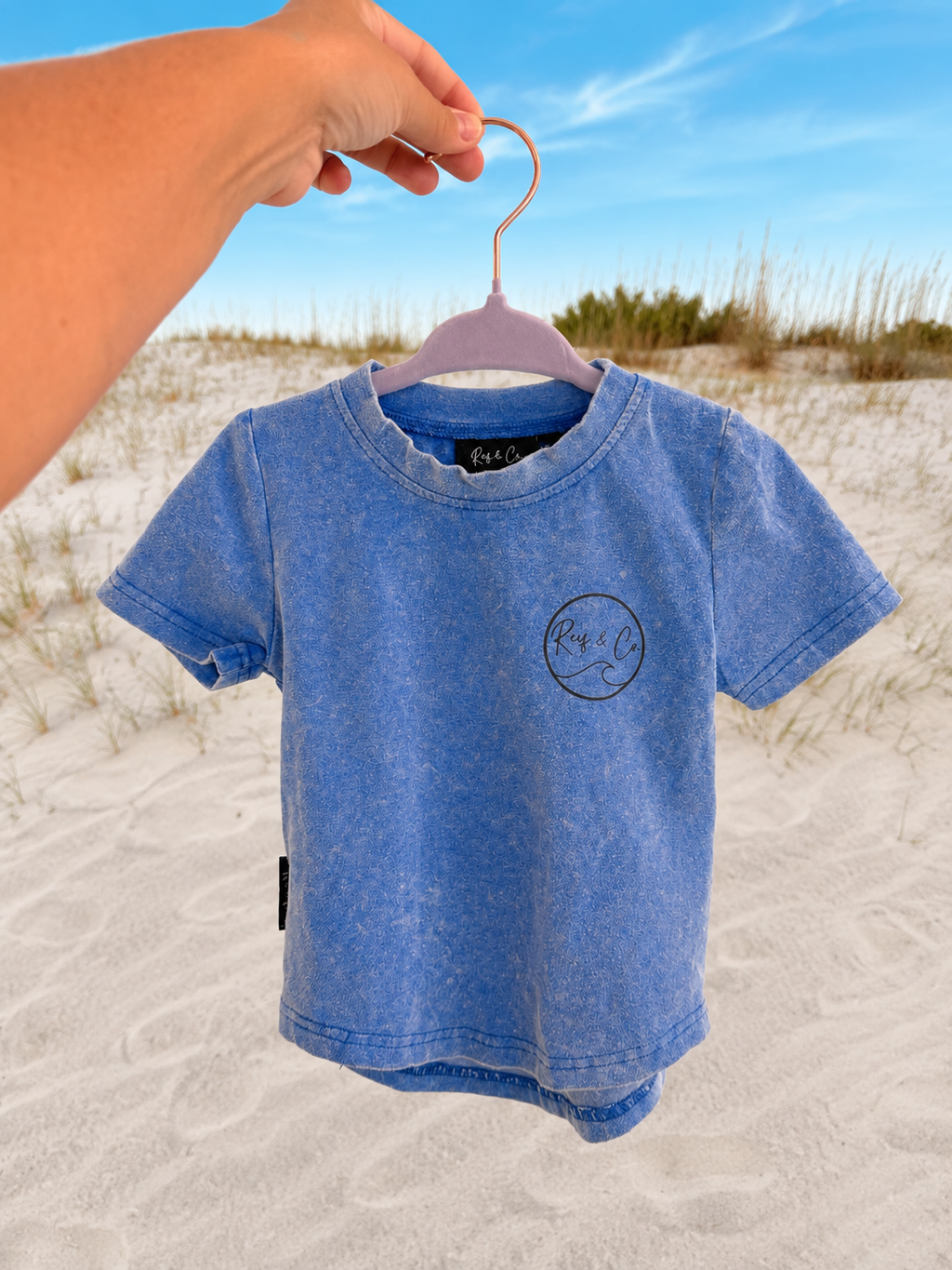 Blue Tide Wash Tee