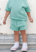 Coastal Breeze Knit Set-Seafoam