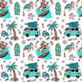 PRE-ORDER - Grinchin’ by the Sea kids jogger pajama set