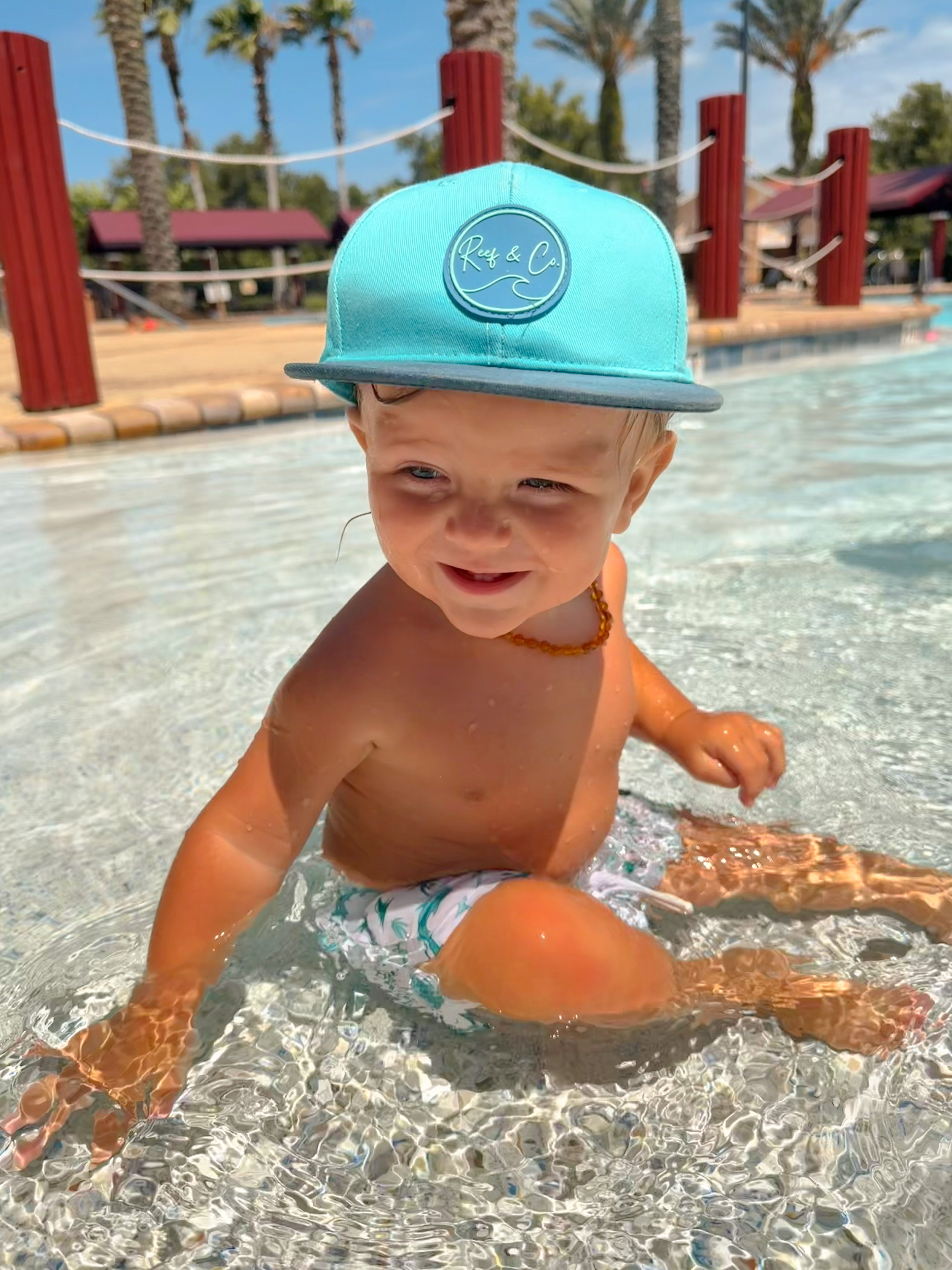 Coastal Blue Snapback
