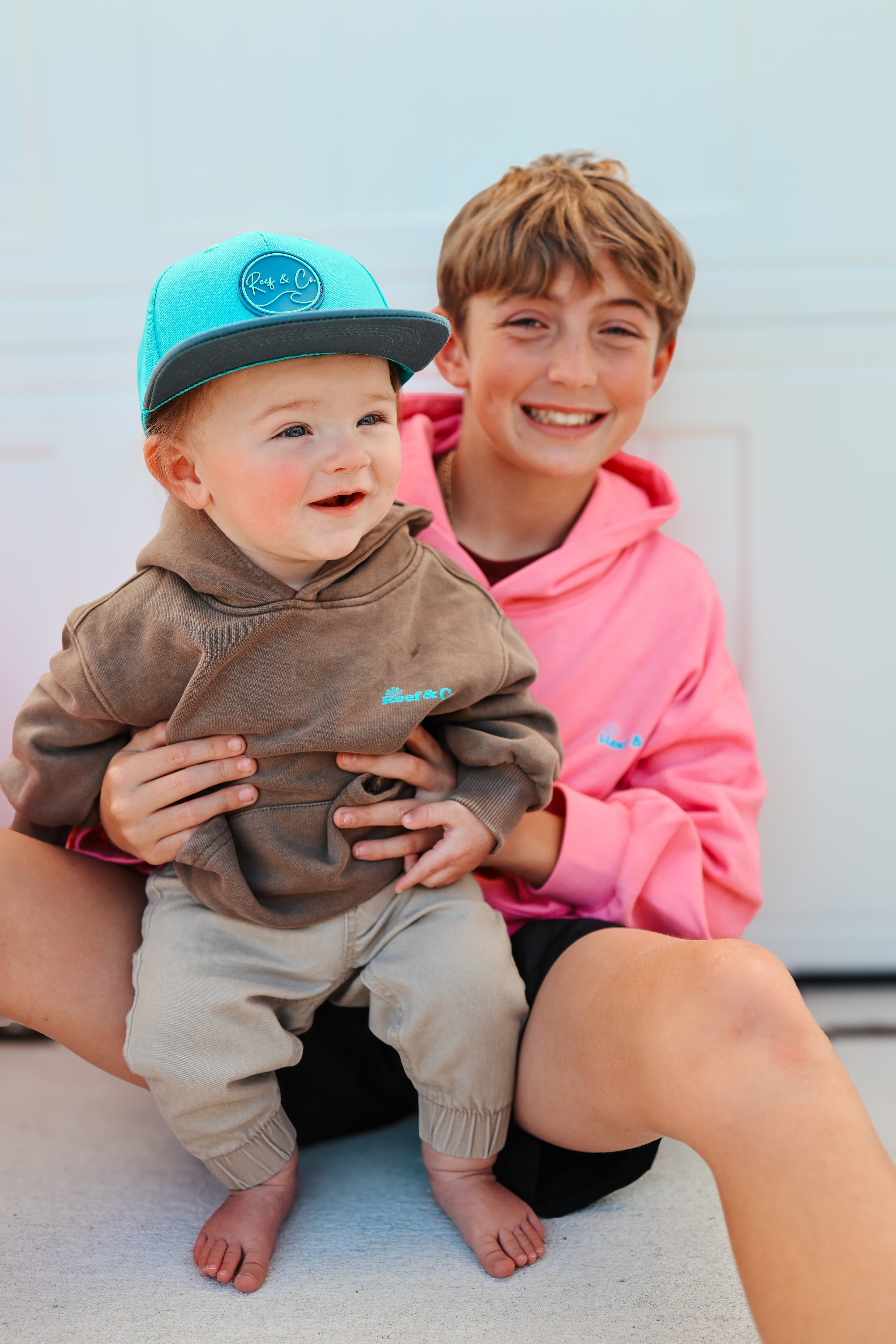 Coastal Hoodie- Pink