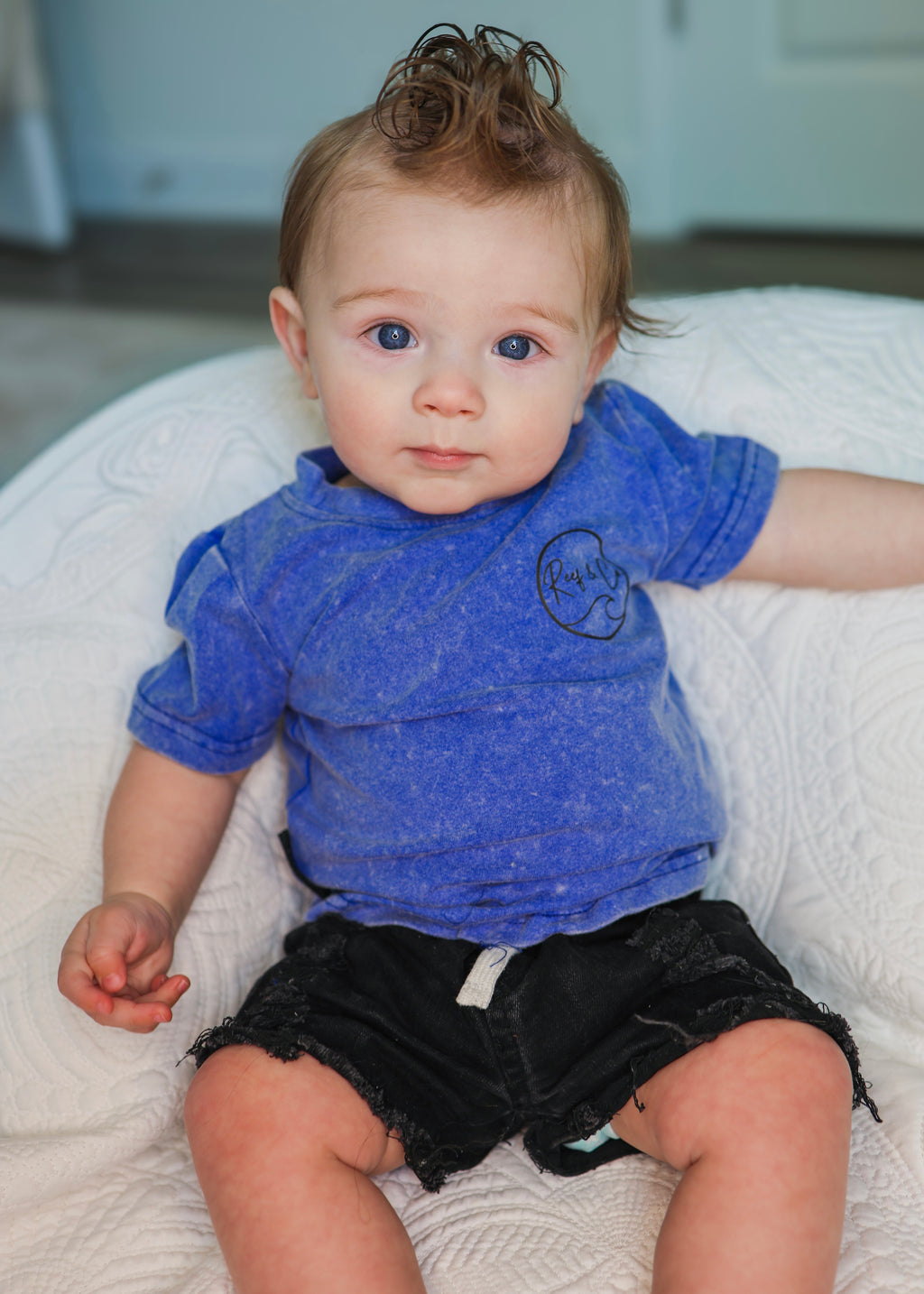 Blue Tide Wash Tee