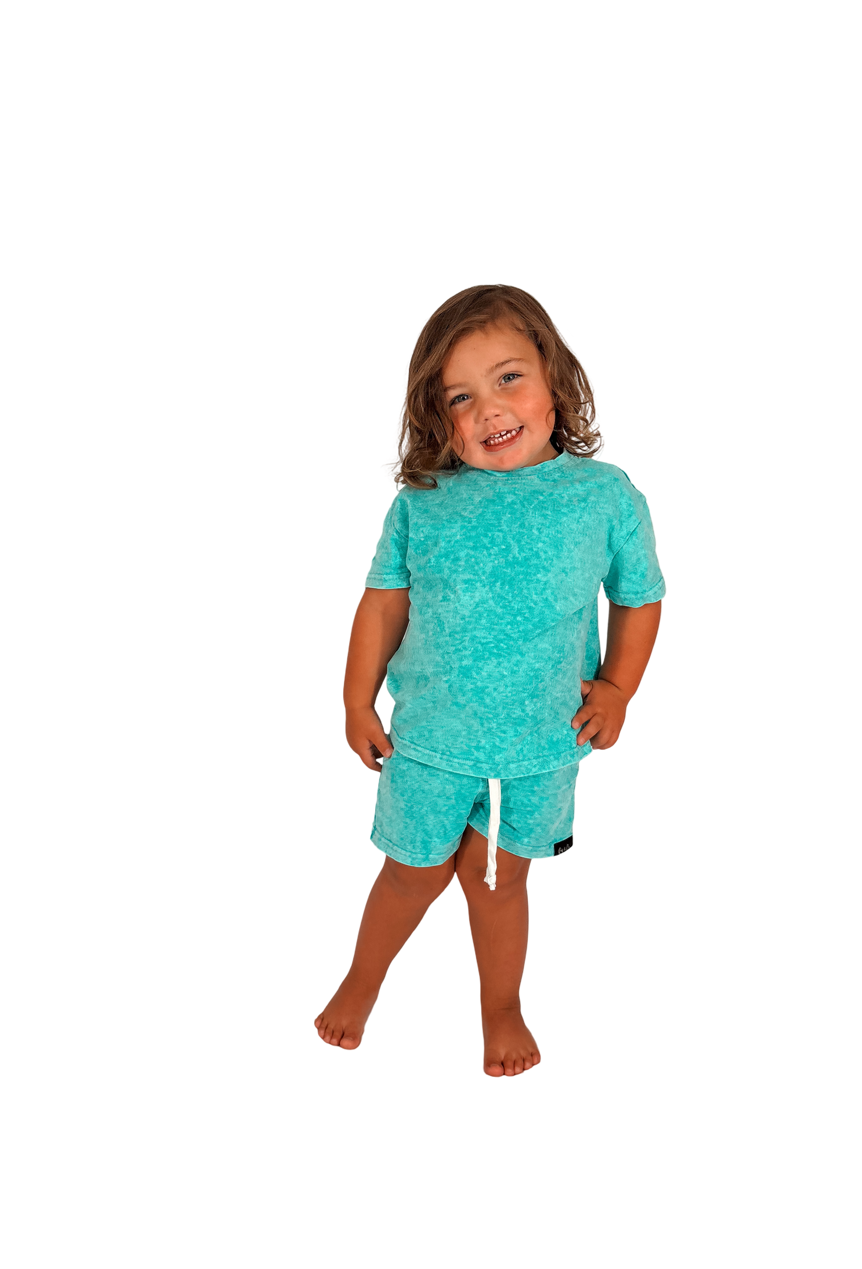 Miramar aqua acid wash set