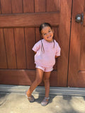 Coastal Breeze Knit Set- Cotton Candy Pink