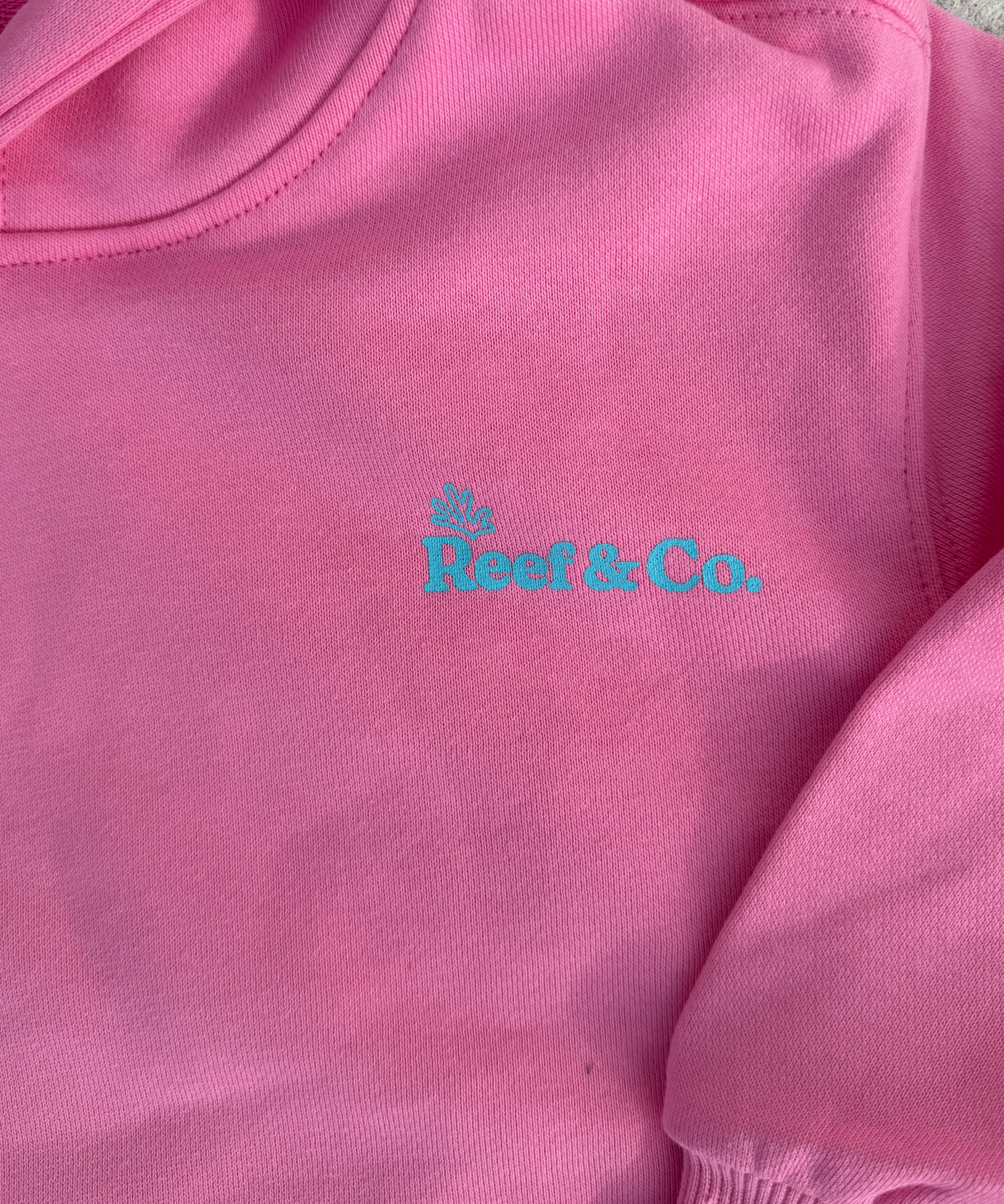 Coastal Hoodie-Pink