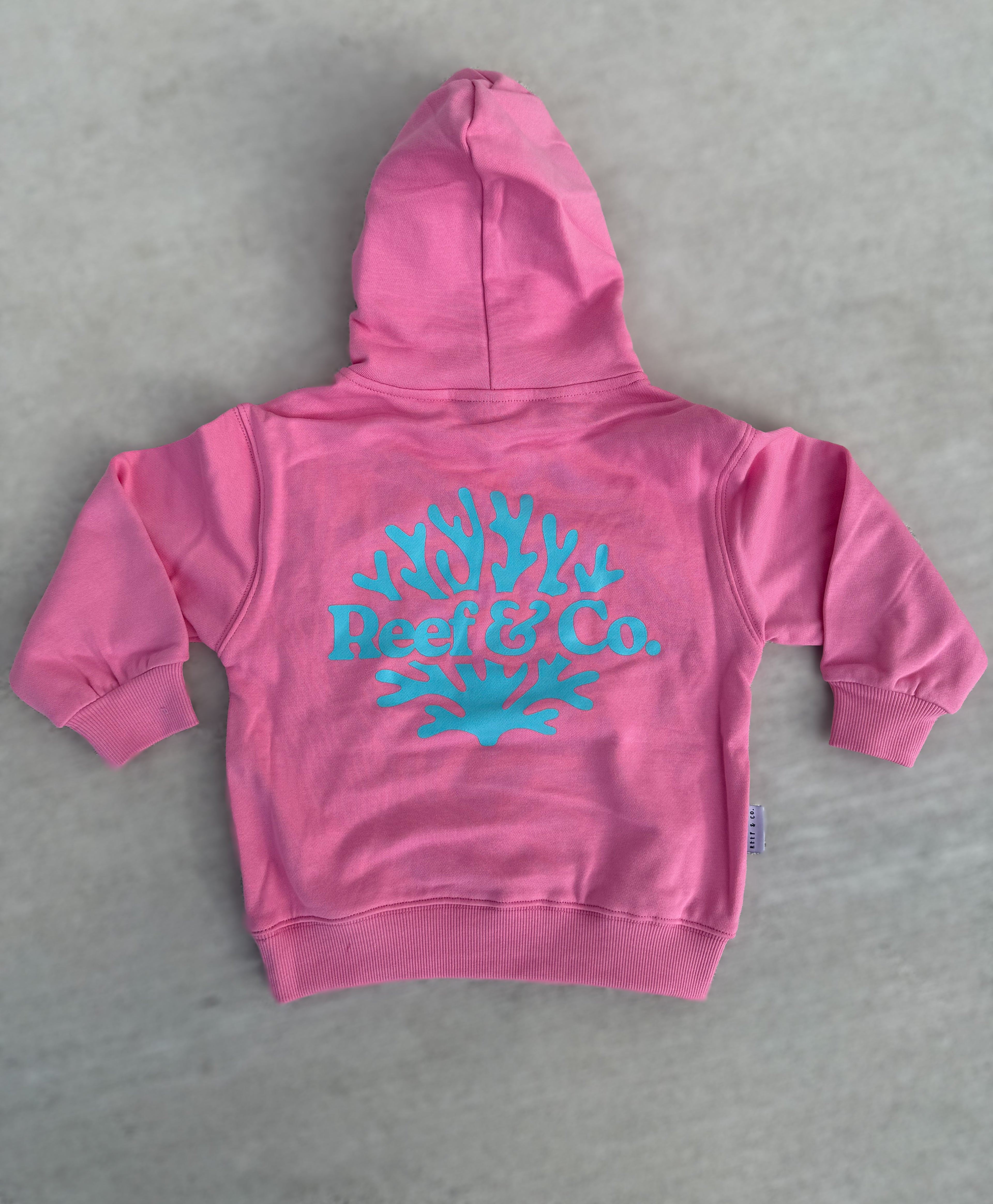 Coastal Hoodie-Pink
