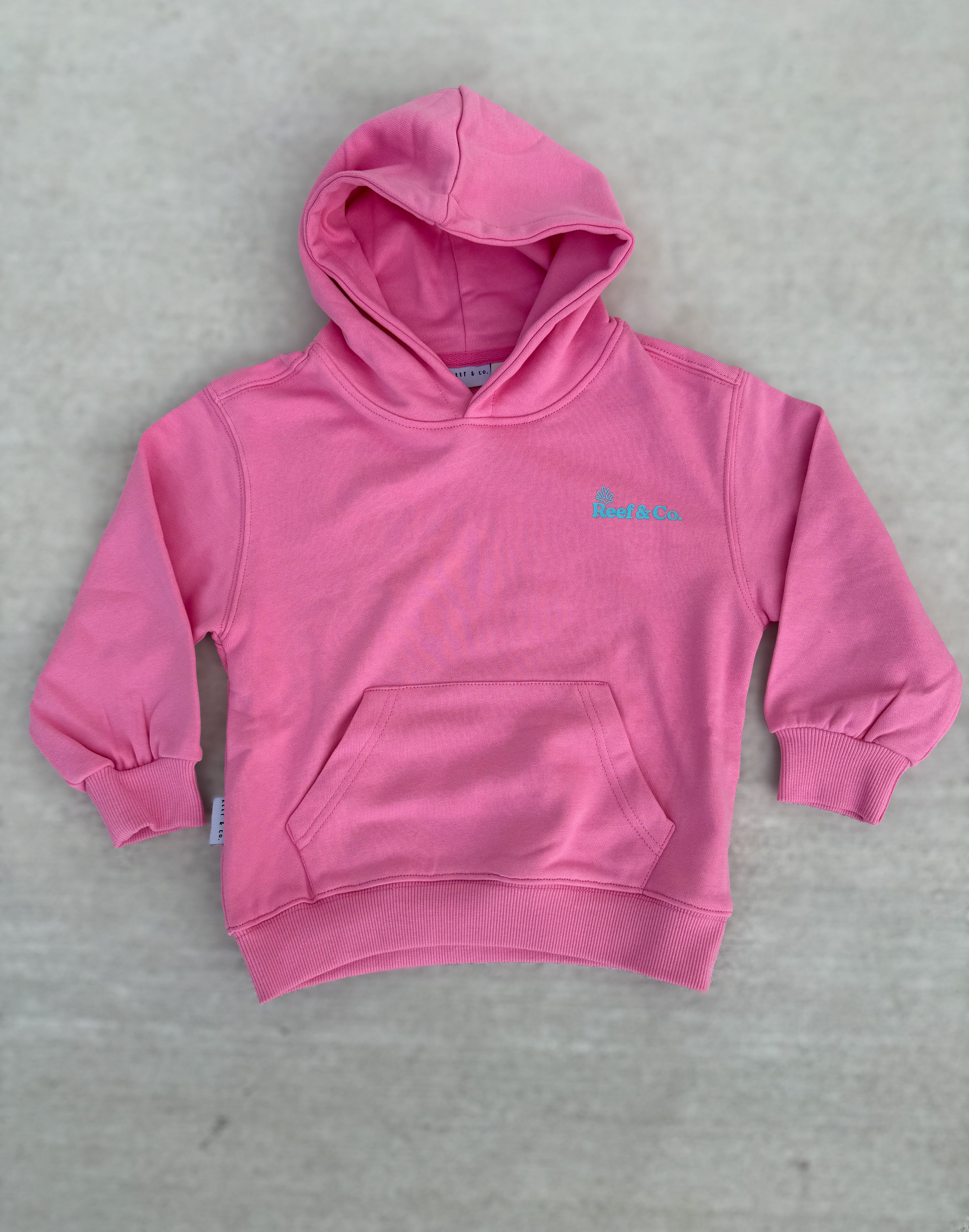Coastal Hoodie-Pink